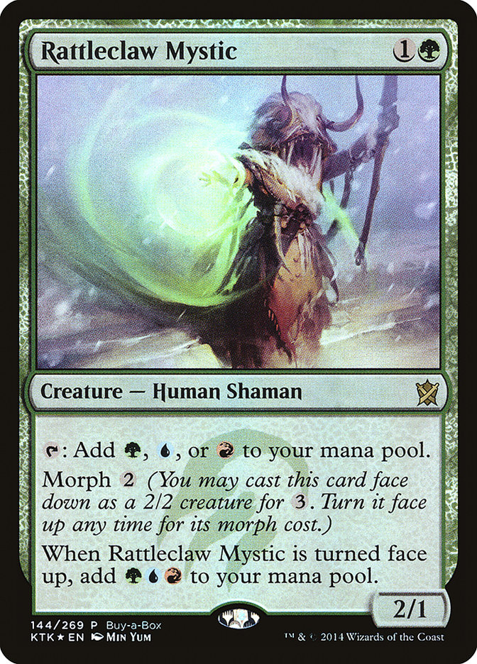 Rattleclaw Mystic (Buy-A-Box) [Khans of Tarkir Promos] | GnG Games