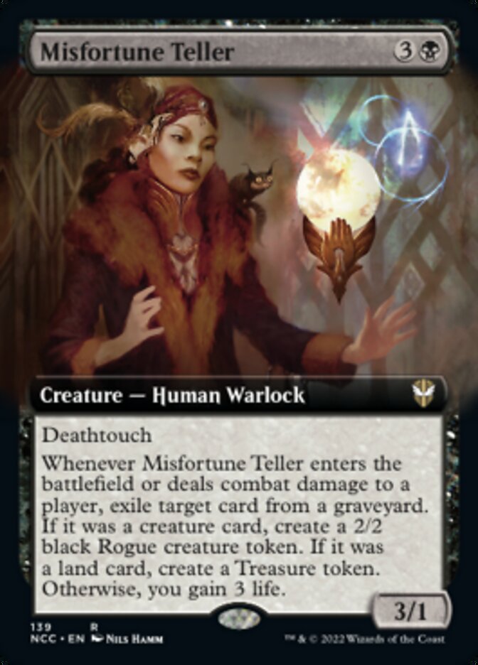 Misfortune Teller (Extended Art) [Streets of New Capenna Commander] | GnG Games