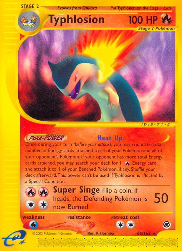 Typhlosion (65/165) [Expedition: Base Set] | GnG Games