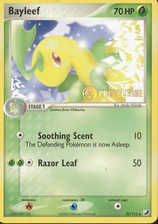 Bayleef (35/115) (Prerelease Promo) [Nintendo: Black Star Promos] | GnG Games