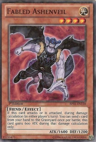 Fabled Ashenveil [BP01-EN158] Starfoil Rare | GnG Games