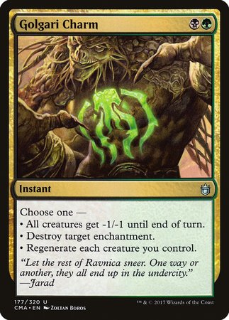 Golgari Charm [Commander Anthology] | GnG Games