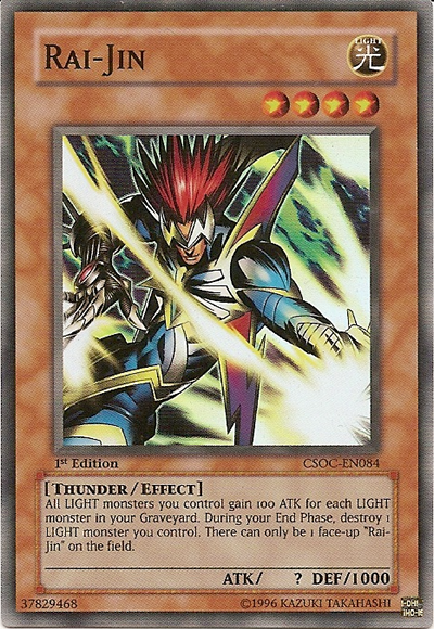 Rai-Jin [CSOC-EN084] Super Rare | GnG Games