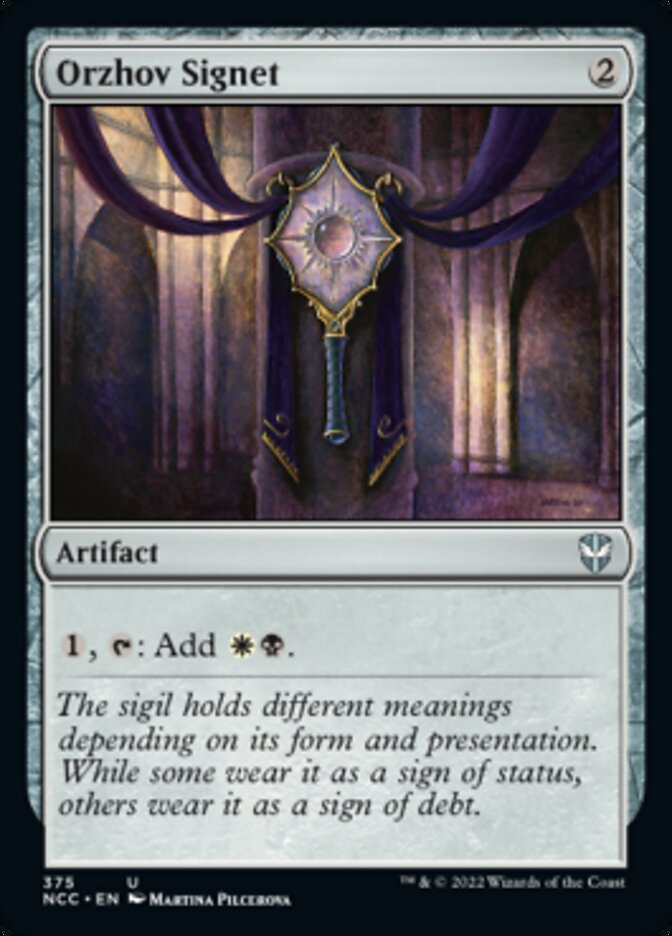 Orzhov Signet [Streets of New Capenna Commander] | GnG Games
