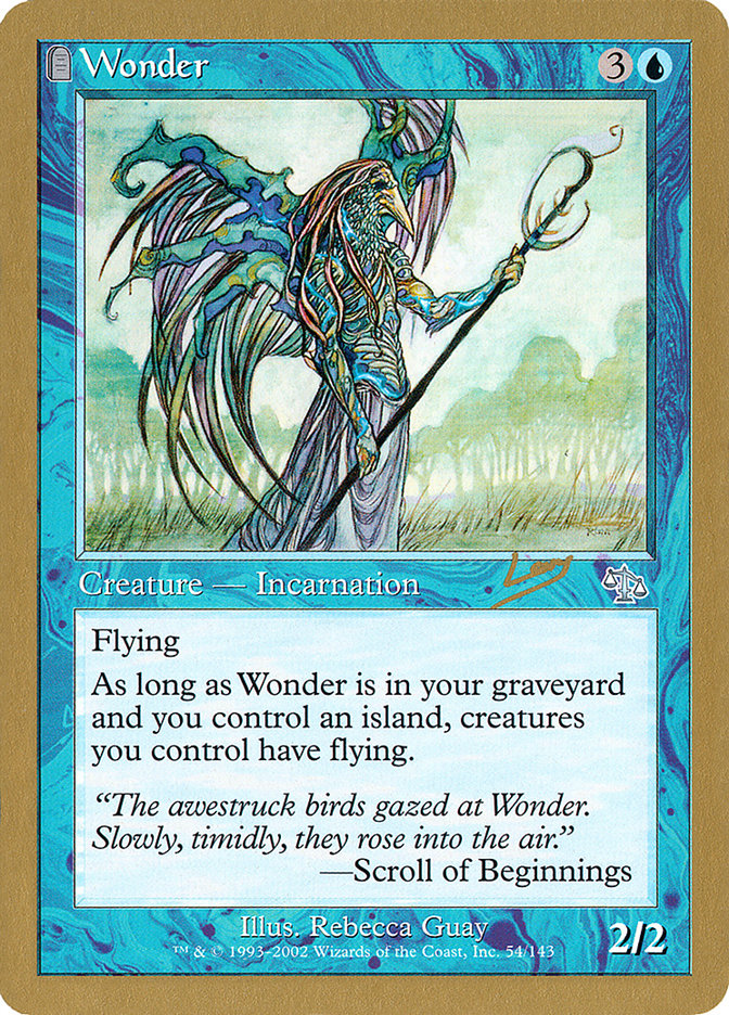 Wonder (Raphael Levy) [World Championship Decks 2002] | GnG Games