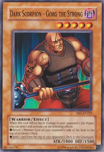 Dark Scorpion - Gorg the Strong [DR1-EN222] Common | GnG Games