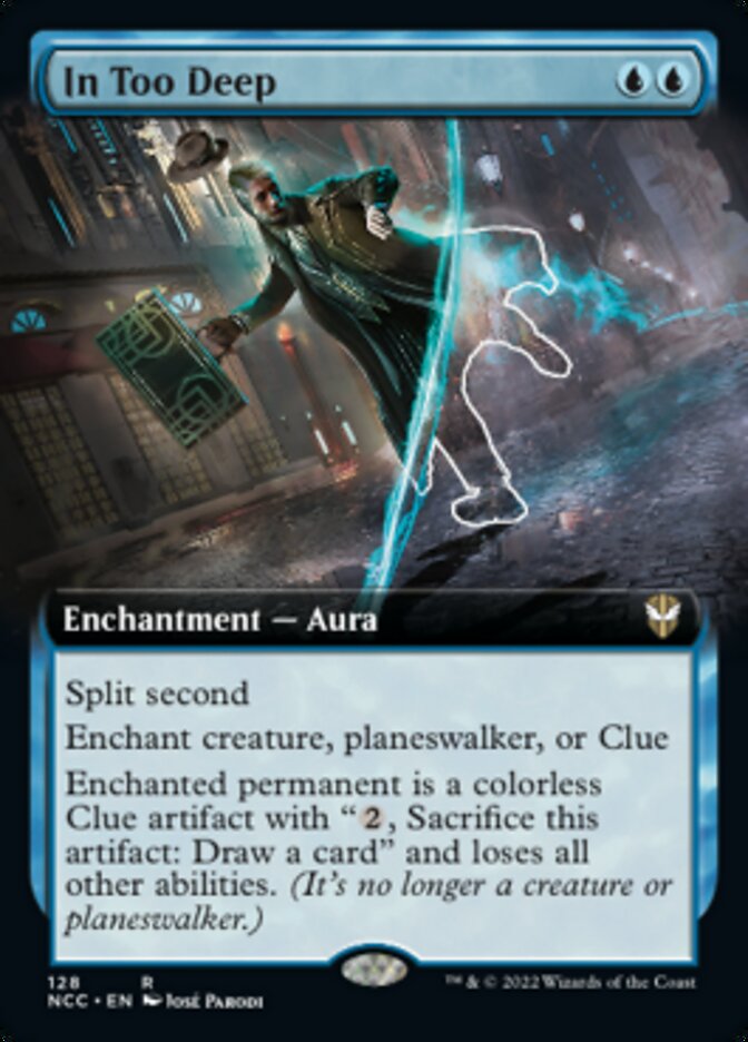 In Too Deep (Extended Art) [Streets of New Capenna Commander] | GnG Games