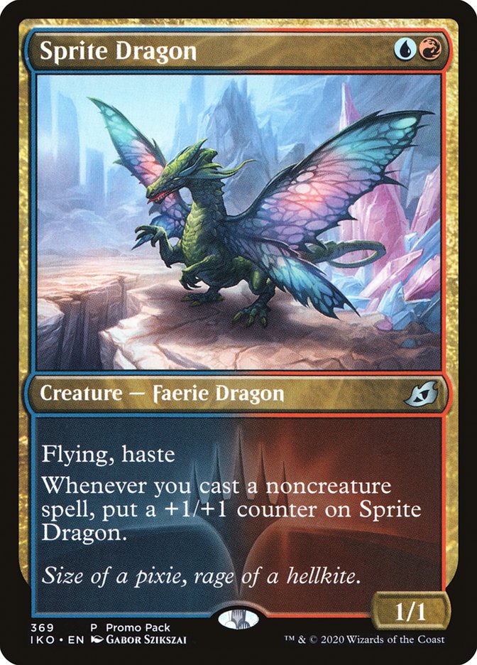 Sprite Dragon (Promo Pack) [Ikoria: Lair of Behemoths Promos] | GnG Games