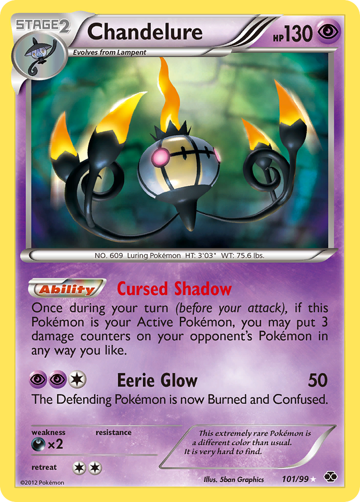 Chandelure (101/99) [Black & White: Next Destinies] | GnG Games
