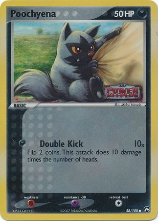 Poochyena (58/108) (Stamped) [EX: Power Keepers] | GnG Games