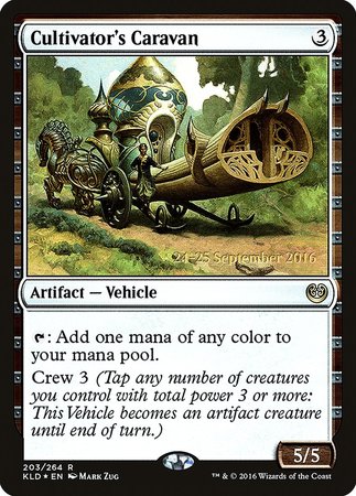 Cultivator's Caravan [Kaladesh Promos] | GnG Games