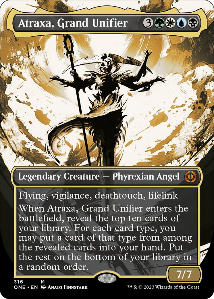 Atraxa, Grand Unifier (Borderless Ichor) [Phyrexia: All Will Be One] | GnG Games