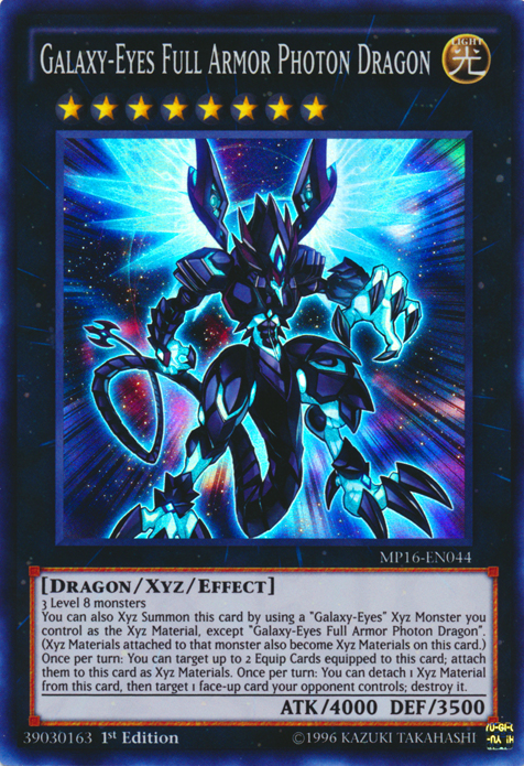 Galaxy-Eyes Full Armor Photon Dragon [MP16-EN044] Super Rare | GnG Games