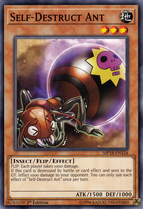 Self-Destruct Ant [MP18-EN124] Common | GnG Games