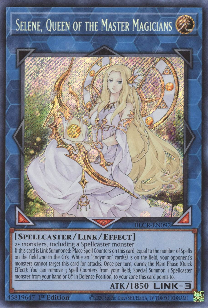 Selene, Queen of the Master Magicians [BLCR-EN092] Secret Rare | GnG Games