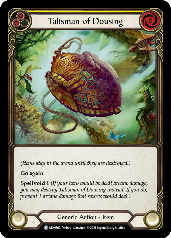 Talisman of Dousing [MON302] 1st Edition Normal | GnG Games