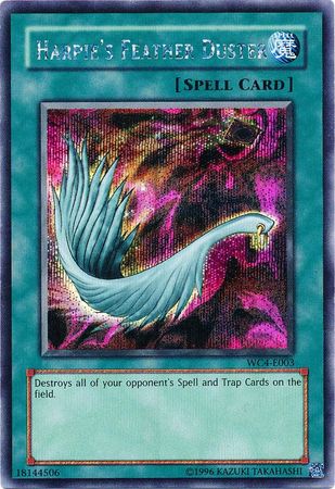 Harpie's Feather Duster [WC4-E003] Prismatic Secret Rare | GnG Games