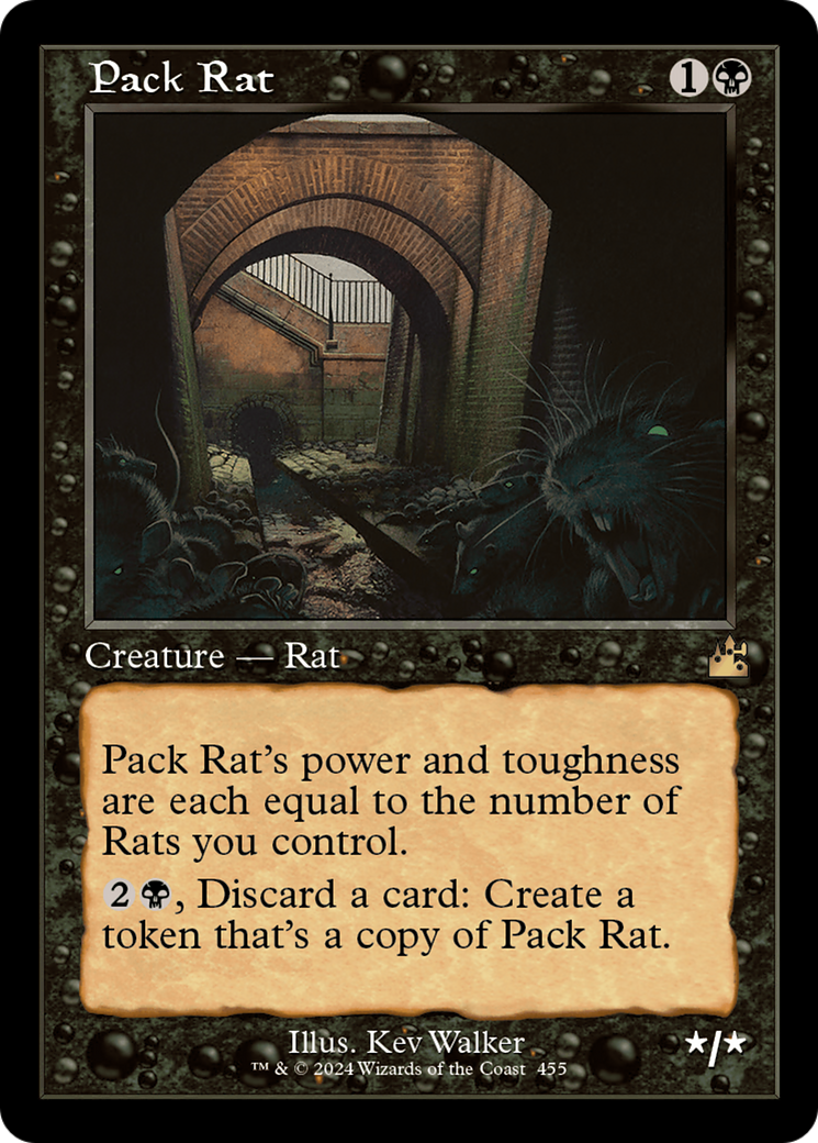 Pack Rat (Retro Frame) [Ravnica Remastered] | GnG Games