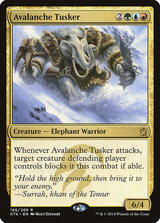 Avalanche Tusker [Khans of Tarkir] | GnG Games