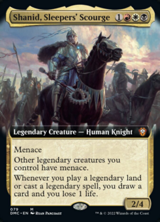 Shanid, Sleepers' Scourge (Extended Art) [Dominaria United Commander] | GnG Games