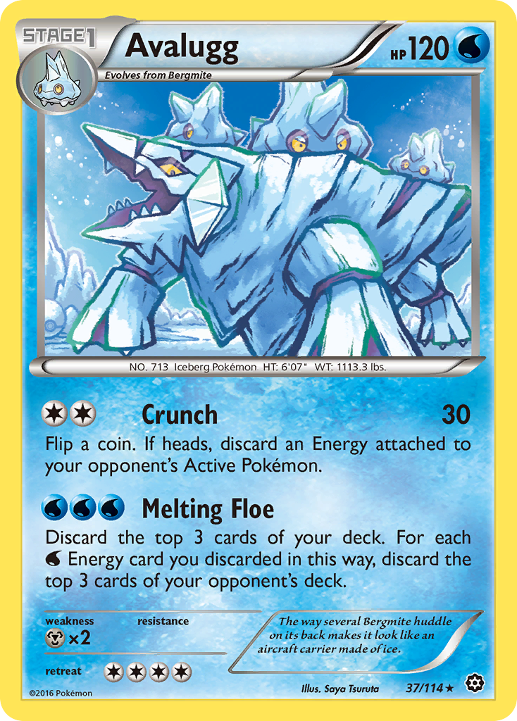 Avalugg (37/114) [XY: Steam Siege] | GnG Games