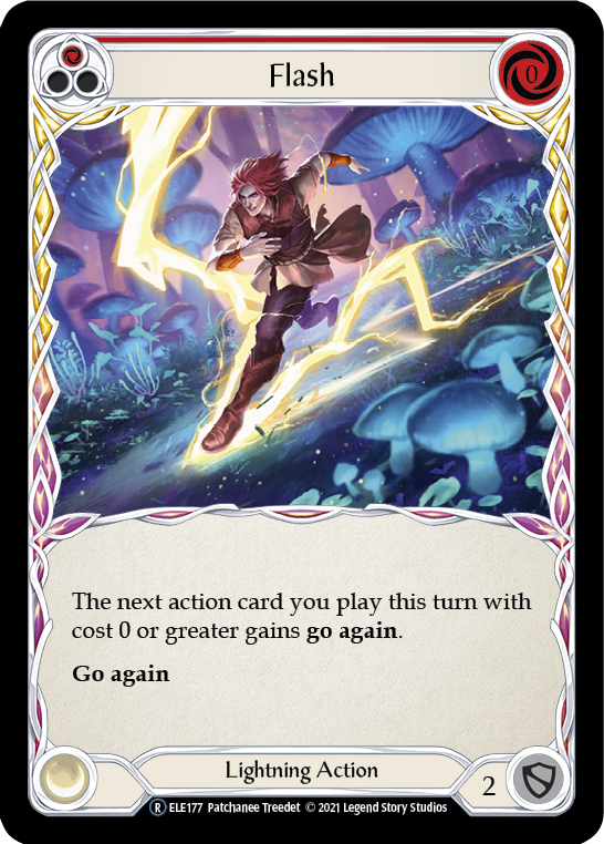 Flash (Red) [U-ELE177] Unlimited Rainbow Foil | GnG Games