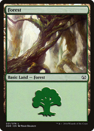 Forest (31) [Duel Decks: Nissa vs. Ob Nixilis] | GnG Games