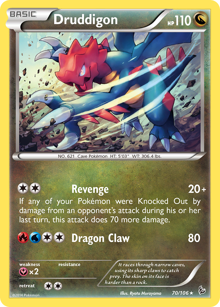 Druddigon (70/106) [XY: Flashfire] | GnG Games