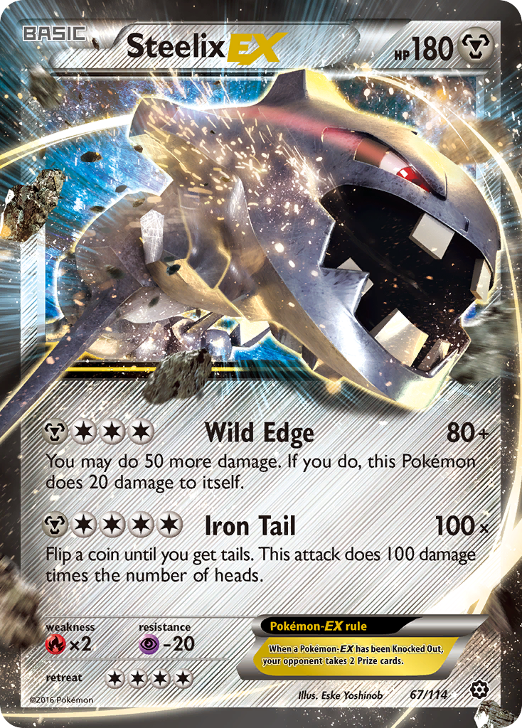 Steelix EX (67/114) [XY: Steam Siege] | GnG Games