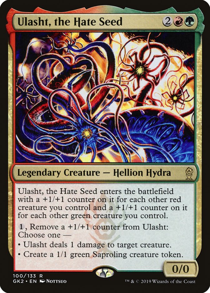 Ulasht, the Hate Seed [Ravnica Allegiance Guild Kit] | GnG Games