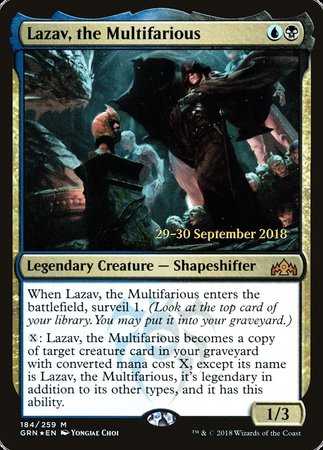 Lazav, the Multifarious [Guilds of Ravnica Promos] | GnG Games