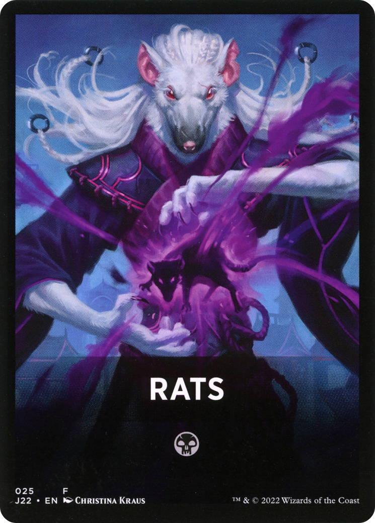 Rats Theme Card [Jumpstart 2022 Front Cards] | GnG Games