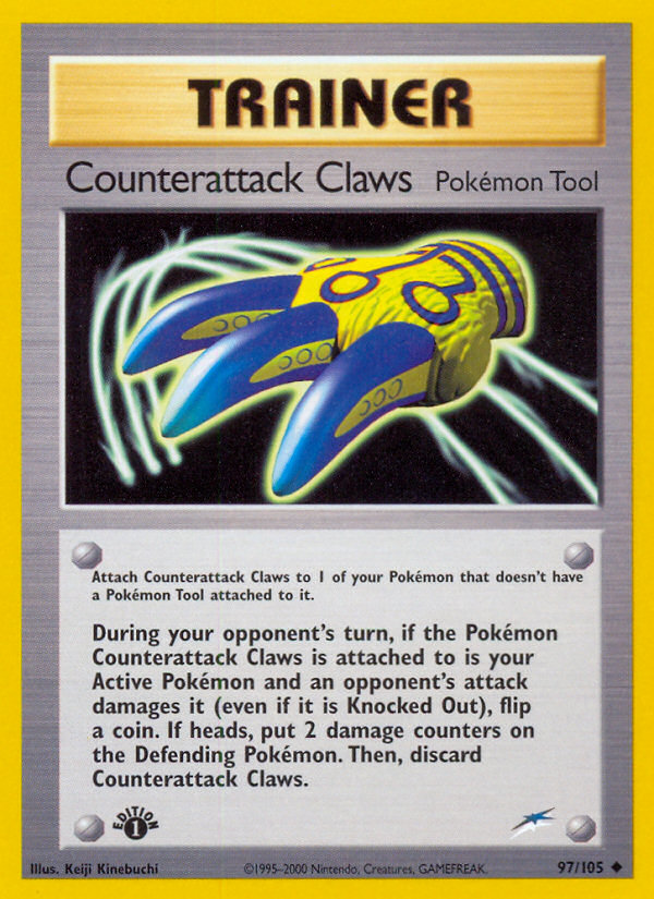 Counterattack Claws (97/105) [Neo Destiny 1st Edition] | GnG Games