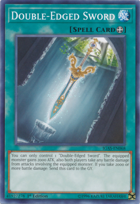Double-Edged Sword [IGAS-EN068] Common | GnG Games