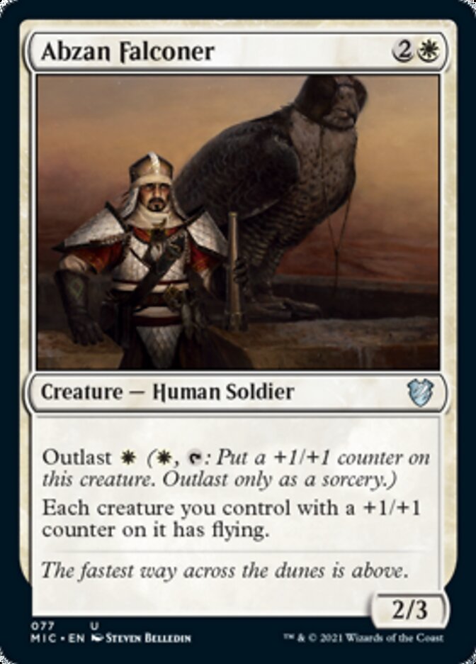 Abzan Falconer [Innistrad: Midnight Hunt Commander] | GnG Games