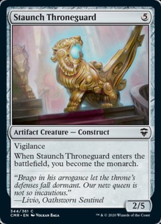 Staunch Throneguard [Commander Legends] | GnG Games