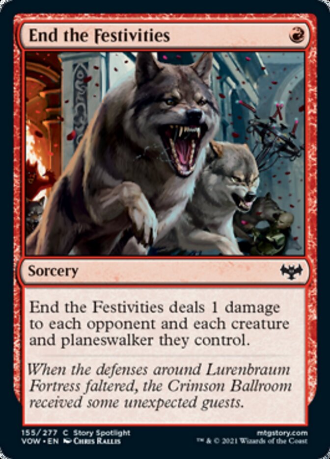 End the Festivities [Innistrad: Crimson Vow] | GnG Games