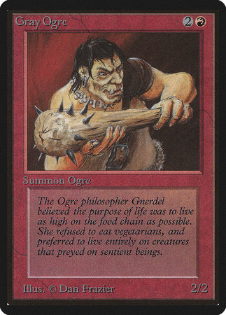 Gray Ogre [Limited Edition Beta] | GnG Games