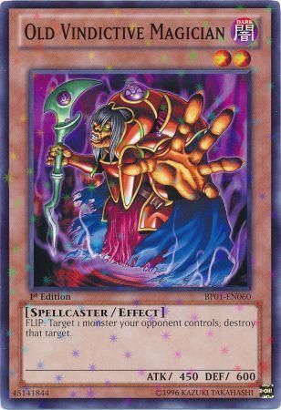 Old Vindictive Magician [BP01-EN060] Starfoil Rare | GnG Games