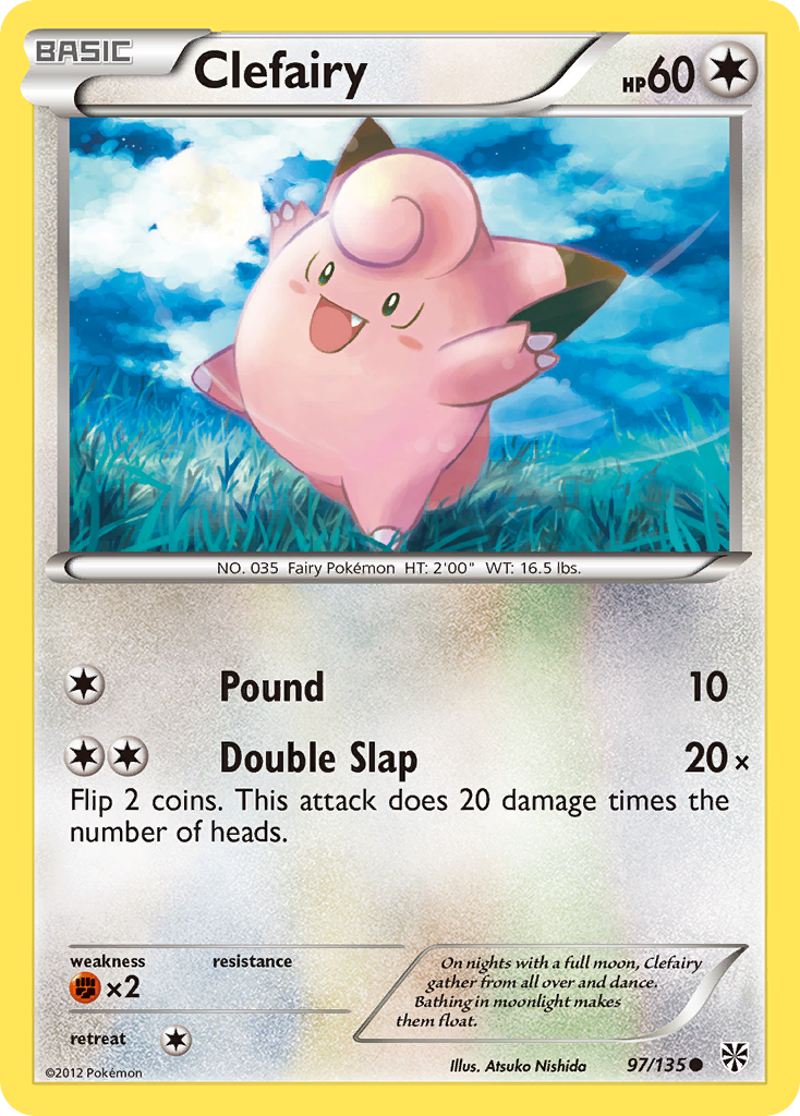 Clefairy (97/135) [Black & White: Plasma Storm] | GnG Games