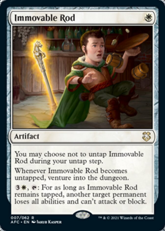 Immovable Rod [Dungeons & Dragons: Adventures in the Forgotten Realms Commander] | GnG Games