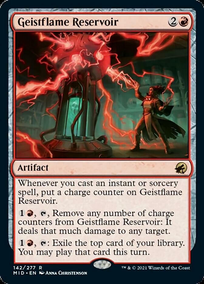 Geistflame Reservoir [Innistrad: Midnight Hunt] | GnG Games