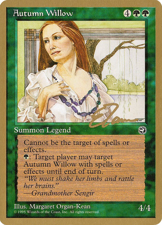 Autumn Willow (Eric Tam) [Pro Tour Collector Set] | GnG Games