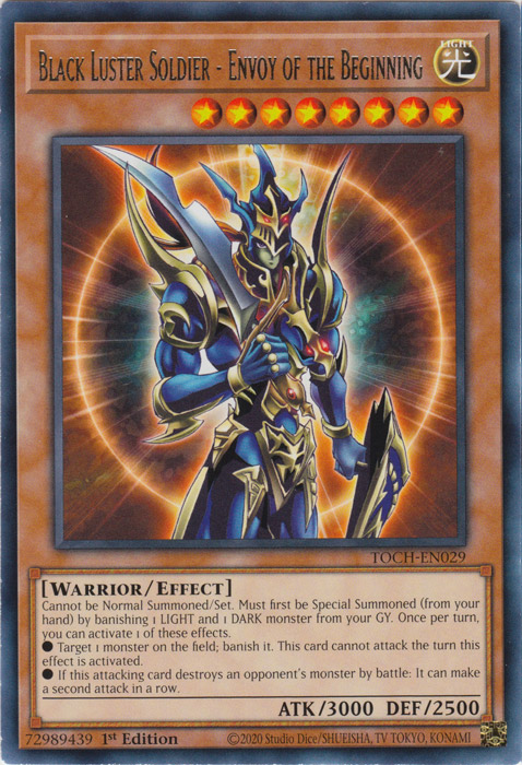 Black Luster Soldier - Envoy of the Beginning [TOCH-EN029] Rare | GnG Games