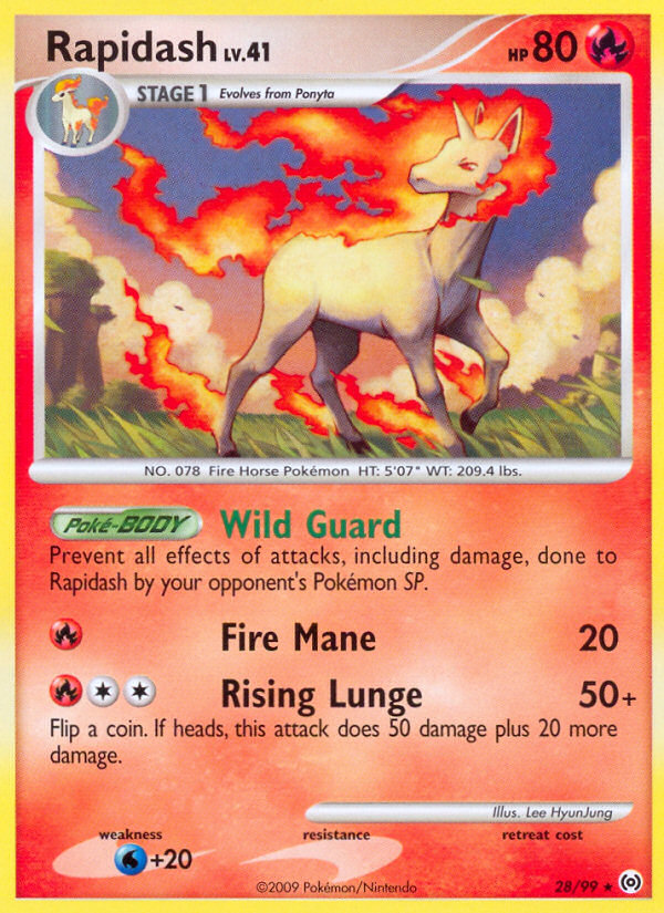 Rapidash (28/99) [Platinum: Arceus] | GnG Games