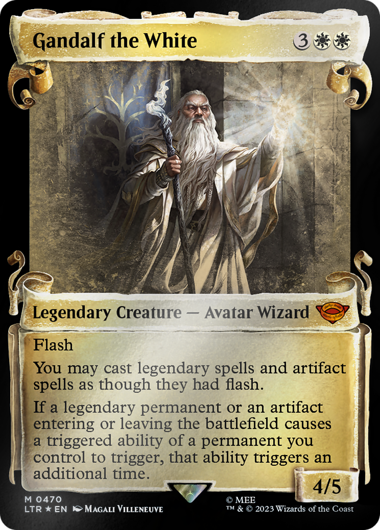 Gandalf the White [The Lord of the Rings: Tales of Middle-Earth Showcase Scrolls] | GnG Games