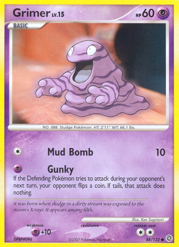 Grimer (88/132) [Diamond & Pearl: Secret Wonders] | GnG Games