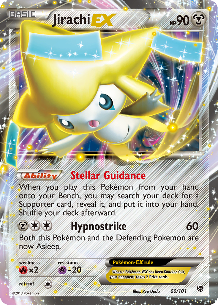 Jirachi EX (60/101) [Black & White: Plasma Blast] | GnG Games