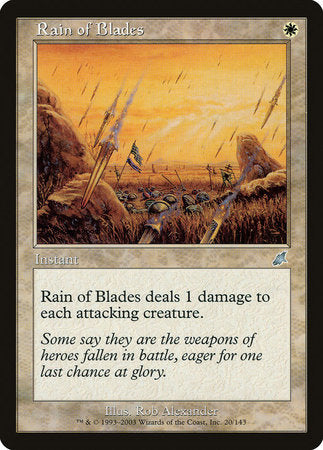 Rain of Blades [Scourge] | GnG Games