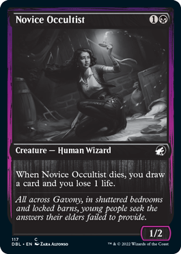 Novice Occultist [Innistrad: Double Feature] | GnG Games